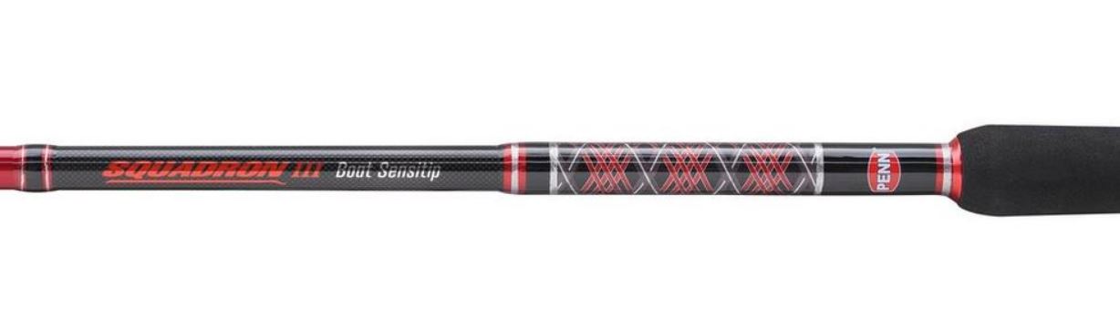 Penn Squadron III Mk3 Sensitip Boat Fishing Rods - 8ft / 9ft / 10ft - All Models