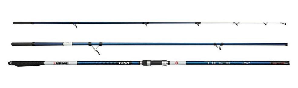 Penn Tidal XT K-Type Solid Carbon Tip Surf Rod - 4.50m / 100-250g / 3pc - 1636312