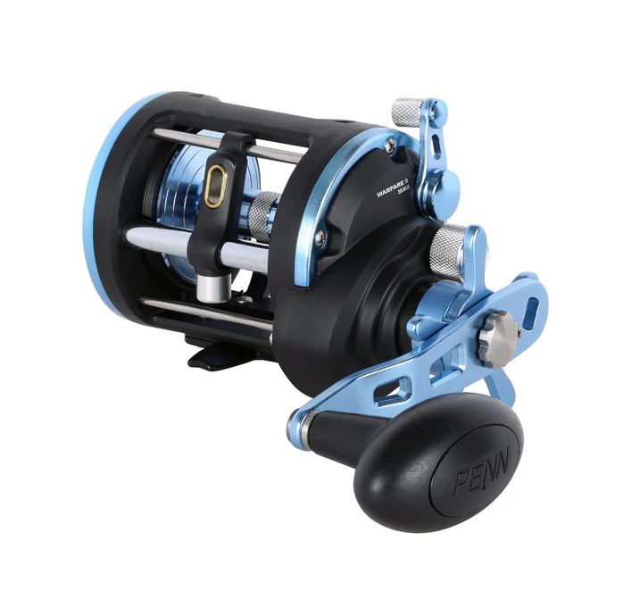 PENN Warfare II Mk2 Level Wind Multiplier Boat Fishing Reel - All Models