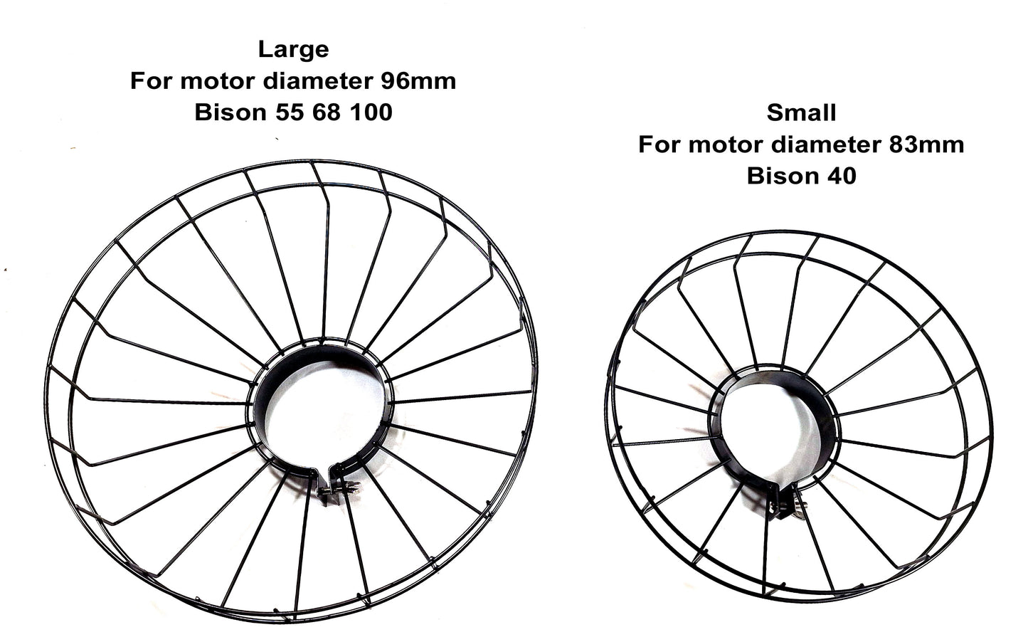 Outboard Prop Guard Boat Propeller Guard for Bison electric motors 40,55,68,100