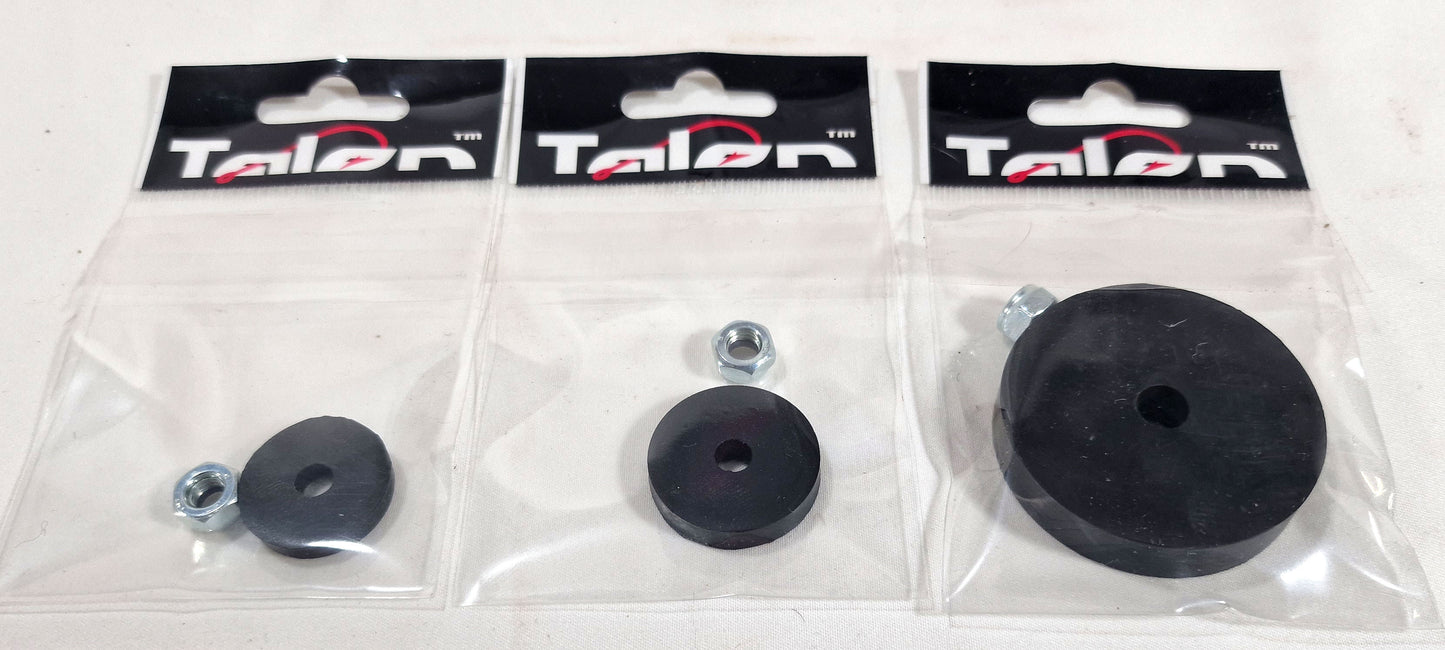 Bait Pump Rubber Seals for Bison 22mm ,28mm, and 50mm pumps Pack of three washers