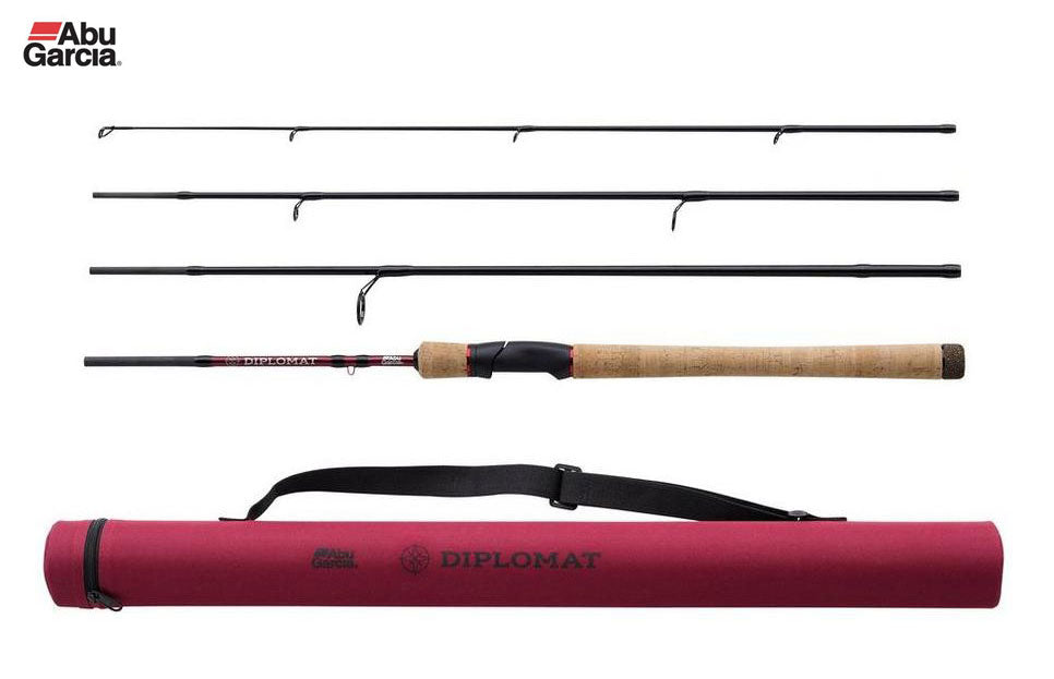 Abu Garcia Diplomat V2 Travel Spinning Rods - 7ft - 10ft