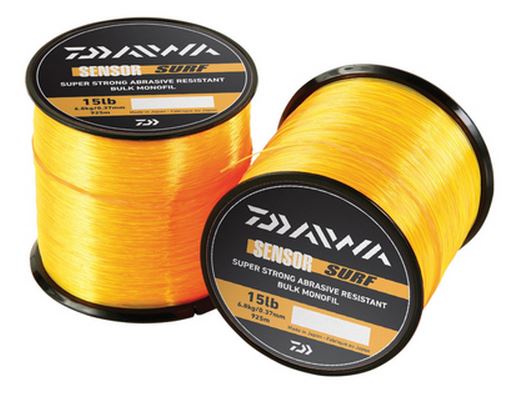 Daiwa Sensor Bulk Spool Surf Orange Monofil Line All Sizes Available
