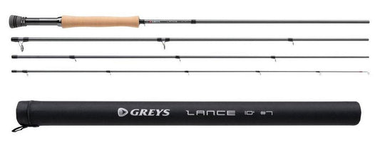 Greys Lance Single Handed Fly Fishing Rods -  4pc Trout Fly Fishing Rod