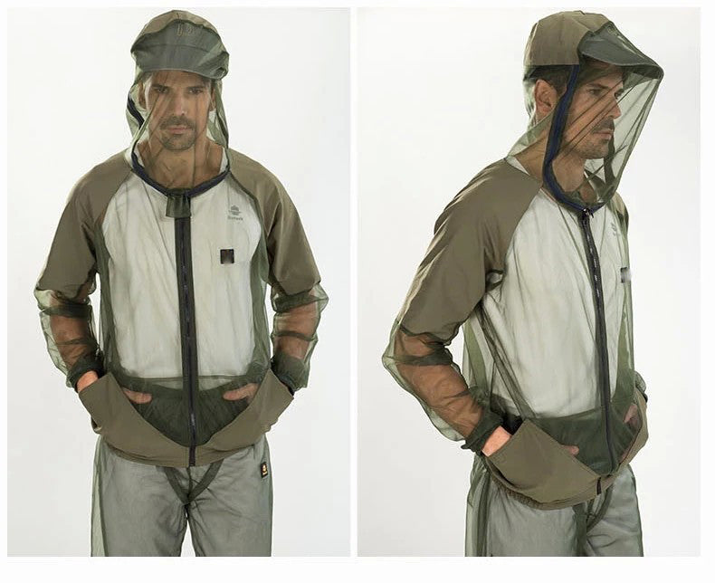 SCOTWILD MIDGE MOSQUITO SUIT COMPLETE PROTECTION FROM BITING INSECTS