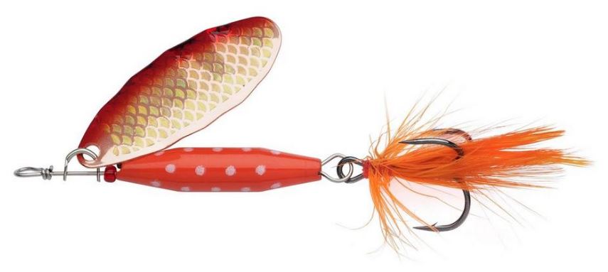 Abu Garcia Reflex Red Spinner Lures - All New Colours & Sizes