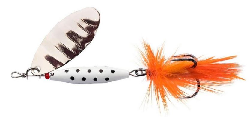 Abu Garcia Reflex White Spinner Lures - All New Colours & Sizes