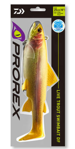 DAIWA PROREX LIVE TROUT DF DUCK FIN PIKE PREDATOR SHAD LURE 180mm SWIMBAIT