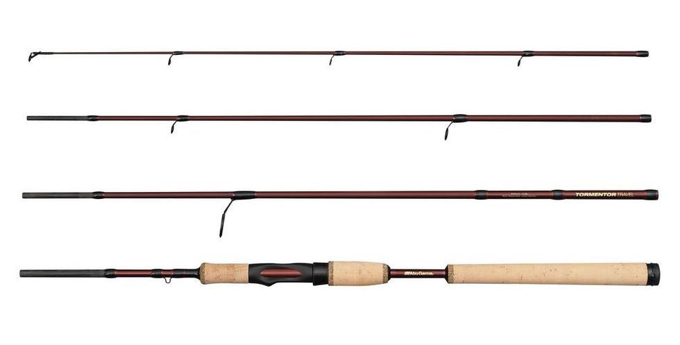 Abu Garcia Tormentor 2 Travel Spinning Fishing Rod 6ft - 10ft - All Models