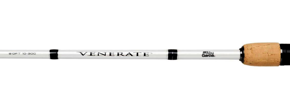 Abu Garcia Venerate V2 Spinning Rod - Cork Handle - 7ft - 12ft / 2pc - All Models