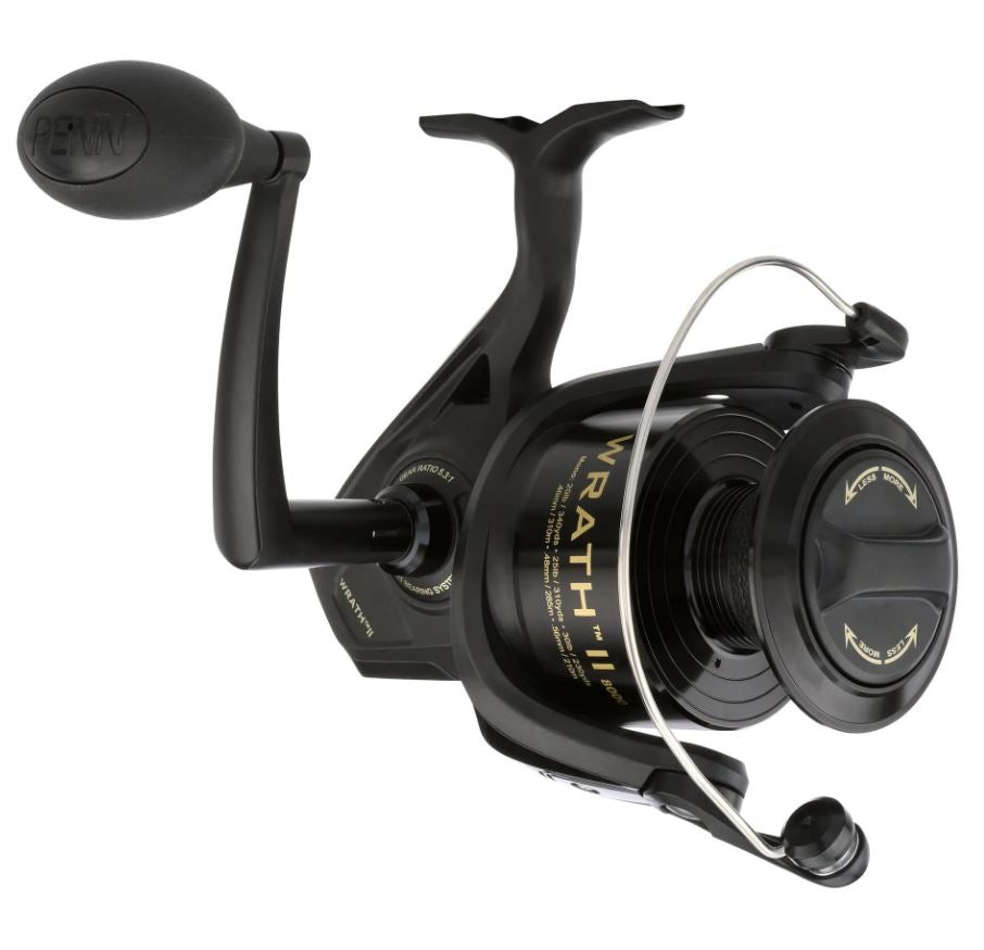PENN Wrath II Mk2 Saltwater Spinning Fishing Reel - All Sizes - New 2024 Model