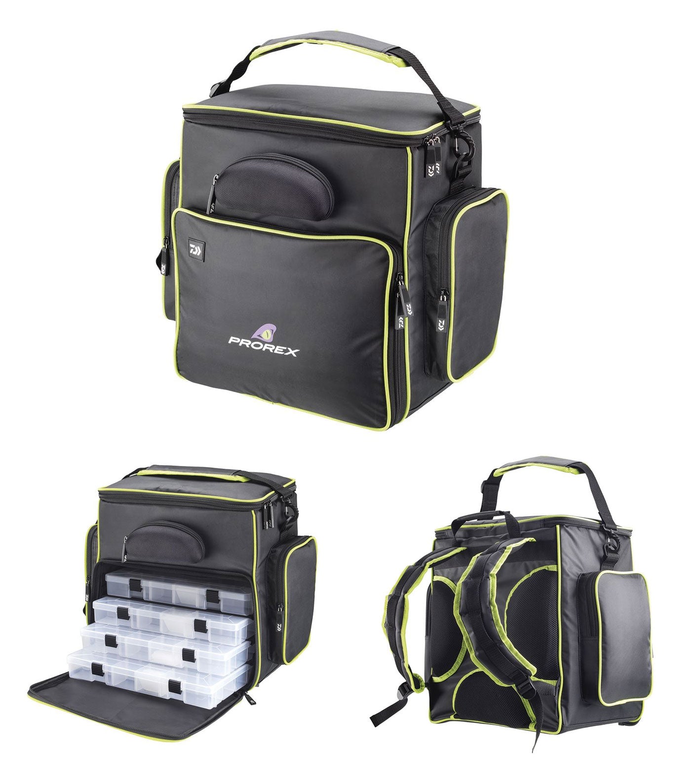 New Daiwa Prorex Roving Rucksack Lure Storage Bag - Pike / Predator