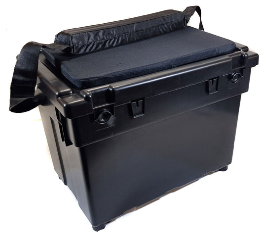 Team Seat Box - Large with Padded Cushion and Strap