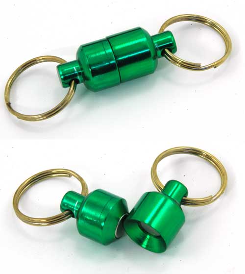 MAGNETIC NET RELEASE CLIP OR FISHING ACCESSORY CLIP