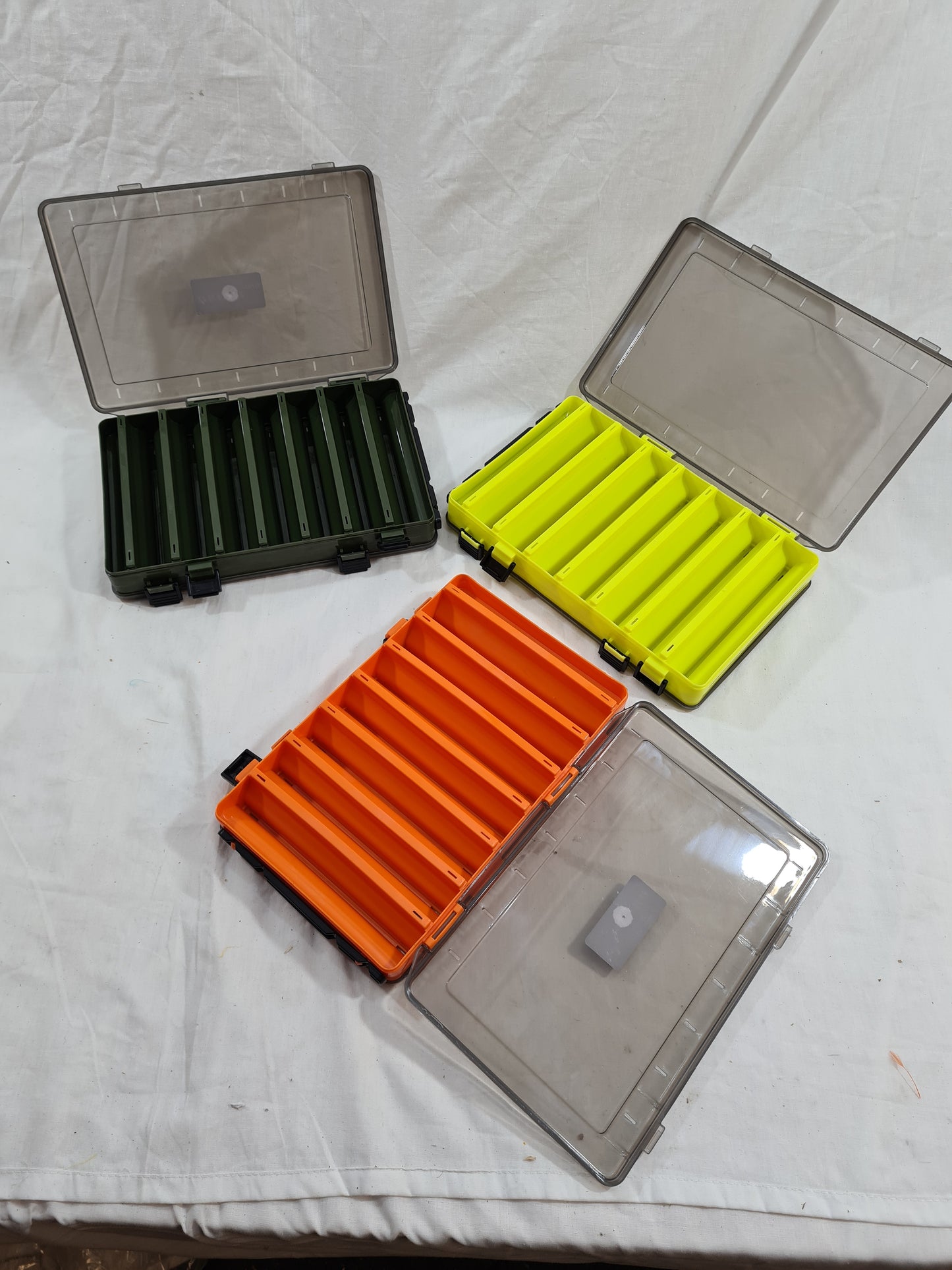 Double Sided Folding Fishing Lure Tackle Box
