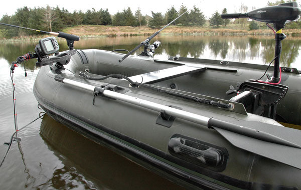 BISON MARINE OLIVE GREEN INFLATABLE FISHING SPORTS AIR RIB BOAT 3.3m ALU DECK
