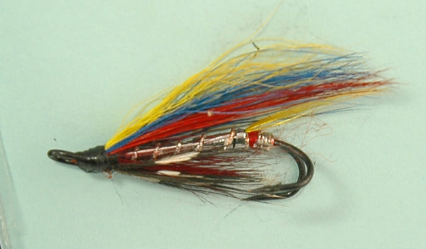 3 SILVER WILKINSON SALMON FLY DOUBLES