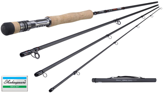 New Shakespeare Sigma Supra Fly Fishing Rod 7ft - 11ft 4pc All Models Available