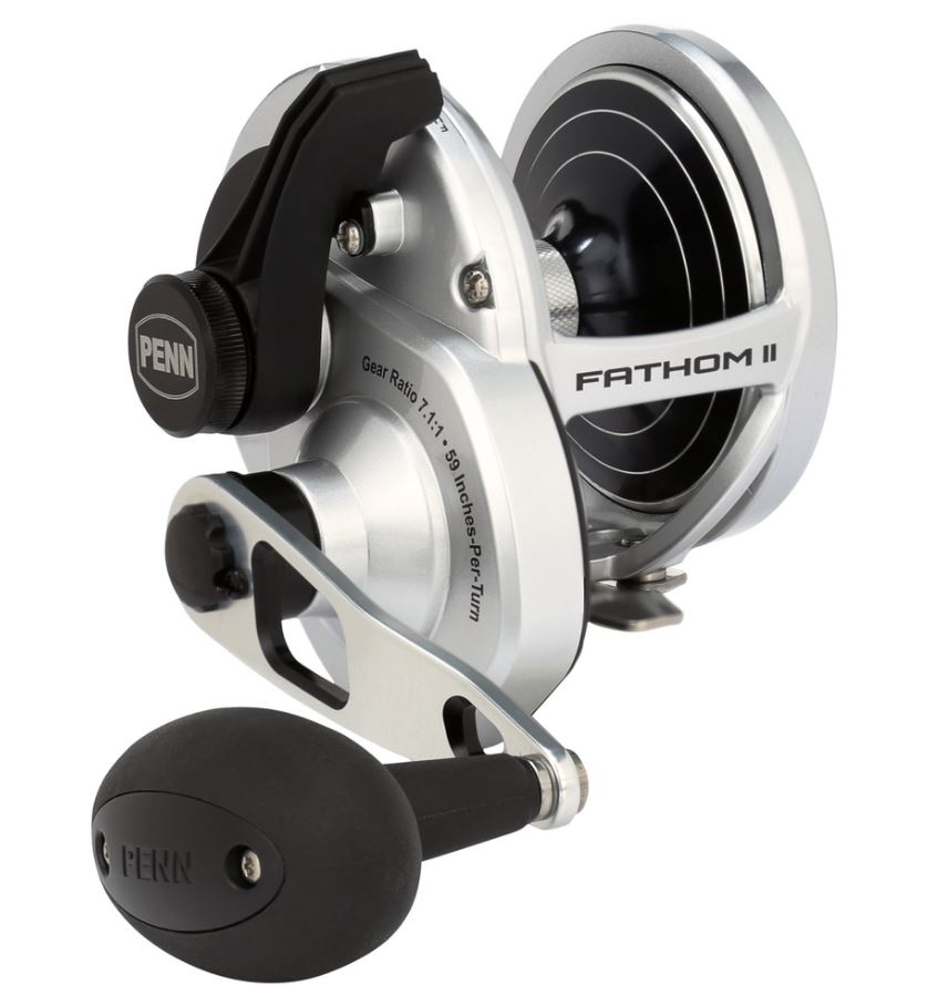 PENN Fathom II 40N LD HS Lever Drag High Speed Multiplier Fishing Reel - 1563380