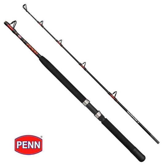 Penn Warfare II Mk2 Boat Fishing Rods - 6ft - 20-30lb / 30-50lb Class