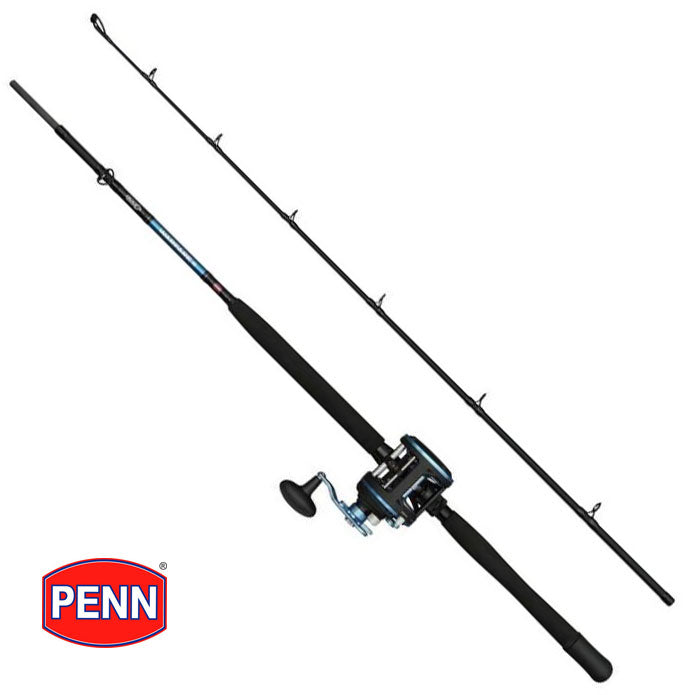 Penn Warfare II Mk2 Level Wind Boat Combo - 7ft / 20-30lb / 30LWLH Reel - 1636318
