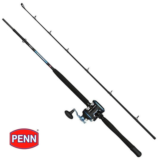 Penn Warfare II Mk2 Level Wind Boat Combo - 7ft / 20-30lb / 30LWLH Reel - 1636318