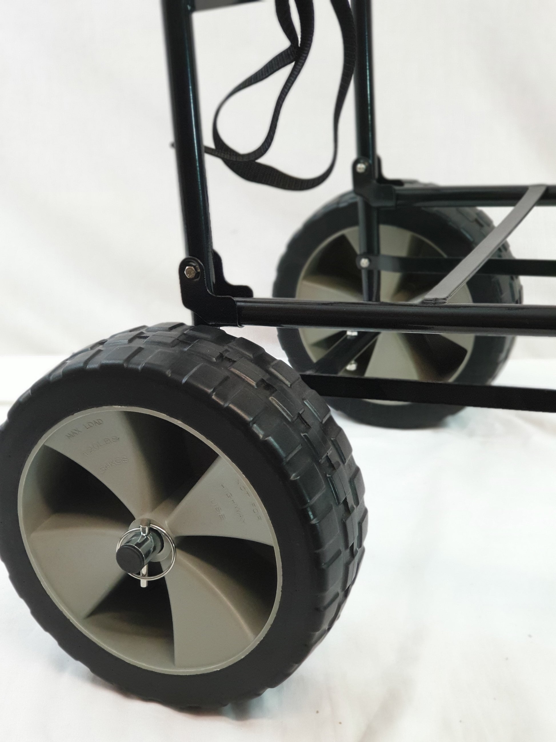 bison folding fishing seat box trolley BISON FOLDING FISHING SEATBOX TROLLEY – Fishingmad