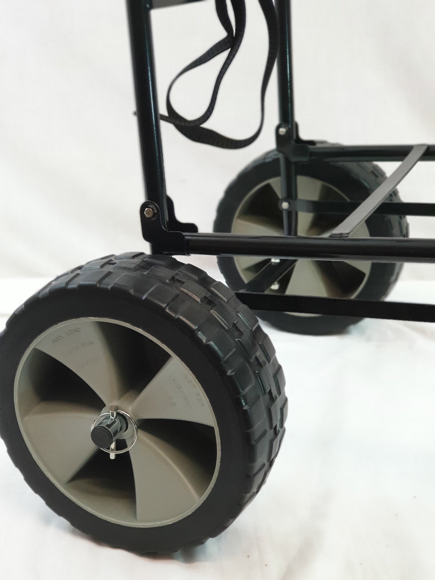 BISON FOLDING FISHING SEATBOX TROLLEY