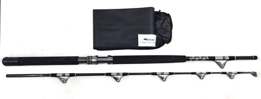 Bison 2 Section 6ft / 30-50lb All Roller Eye Boat Rod