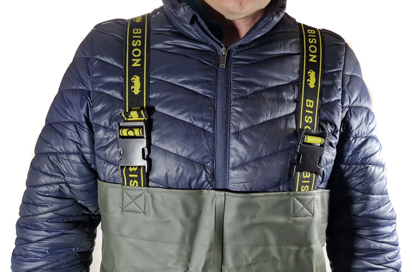 BISON HEAVY DUTY 700g SAFETY CHEST WADERS