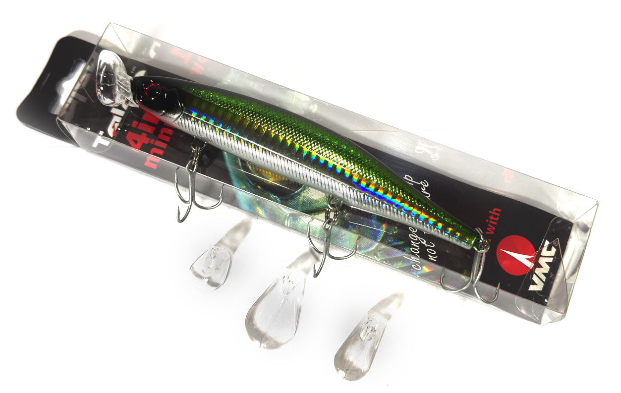 Talon 4 IN 1 Bass Fishing Lure - 12cm - Floating / Popper / Sub Surface / Diver