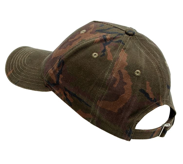 Daiwa Carp Camo Peaked Fishing Cap - DCCPC1