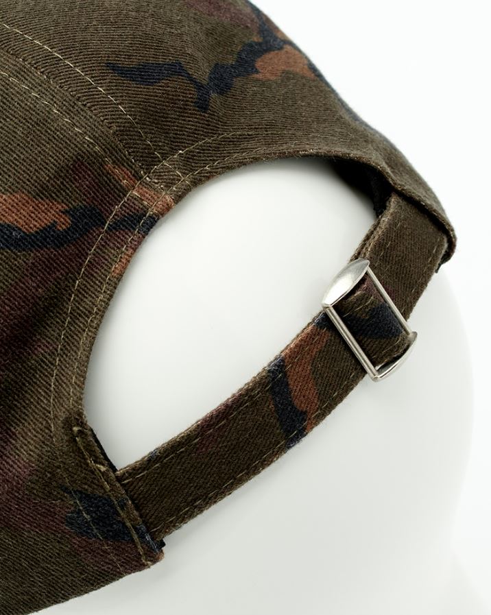 Daiwa Carp Camo Peaked Fishing Cap - DCCPC1