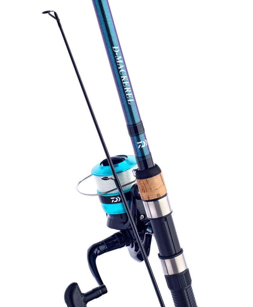 Daiwa D-Mackerel Spinning Fishing Combo 10ft 2pc Rod & 4000 Reel - DMPMC10-4000