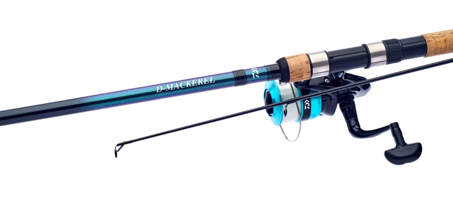 Daiwa D-Mackerel Spinning Fishing Combo 10ft 2pc Rod & 4000 Reel - DMPMC10-4000