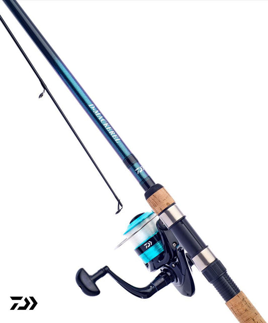 Daiwa D-Mackerel Spinning Fishing Combo 10ft 2pc Rod & 4000 Reel - DMPMC10-4000