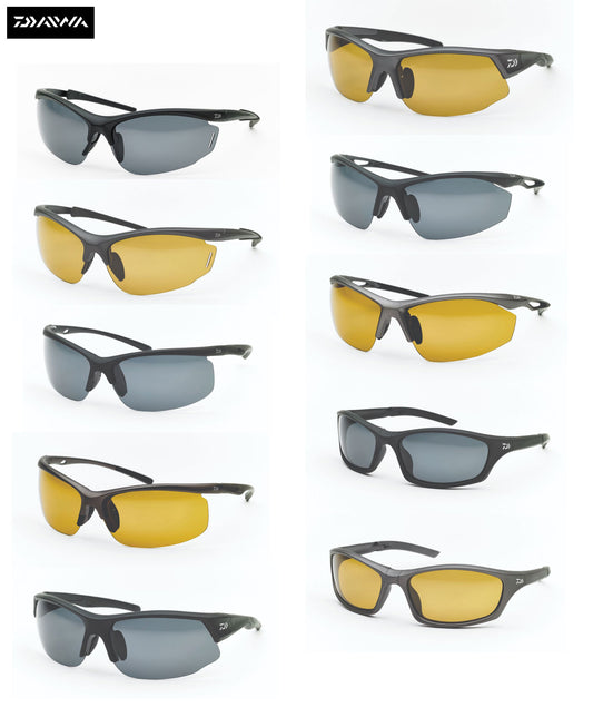 New Daiwa Polarized Sunglasses - Choice of Frames & Lenses - All Models!