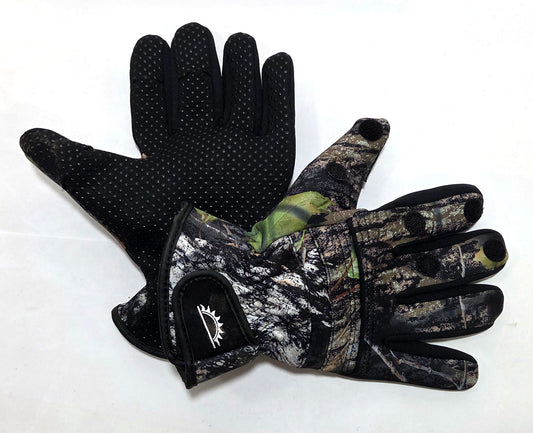 Sundridge Neoprene Gloves - Camo Hydra Full Finger - M, L, & XL - All Sizes