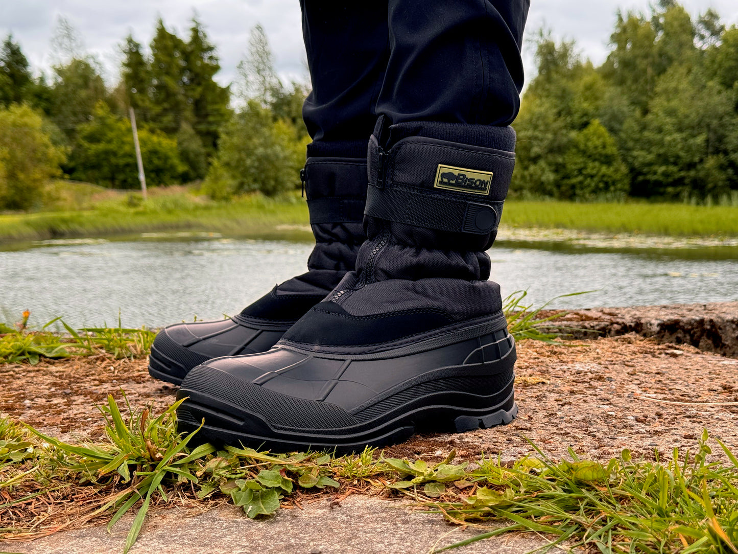 Bison Thermal Winter Fishing Bivvy Snow Boots - Sizes 8-12