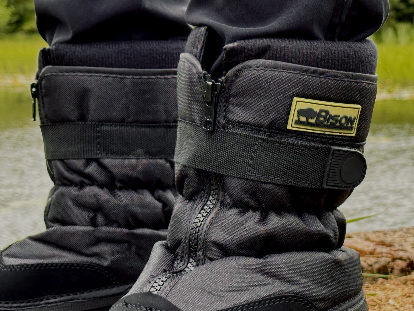 Bison Thermal Winter Fishing Bivvy Snow Boots - Sizes 8-12