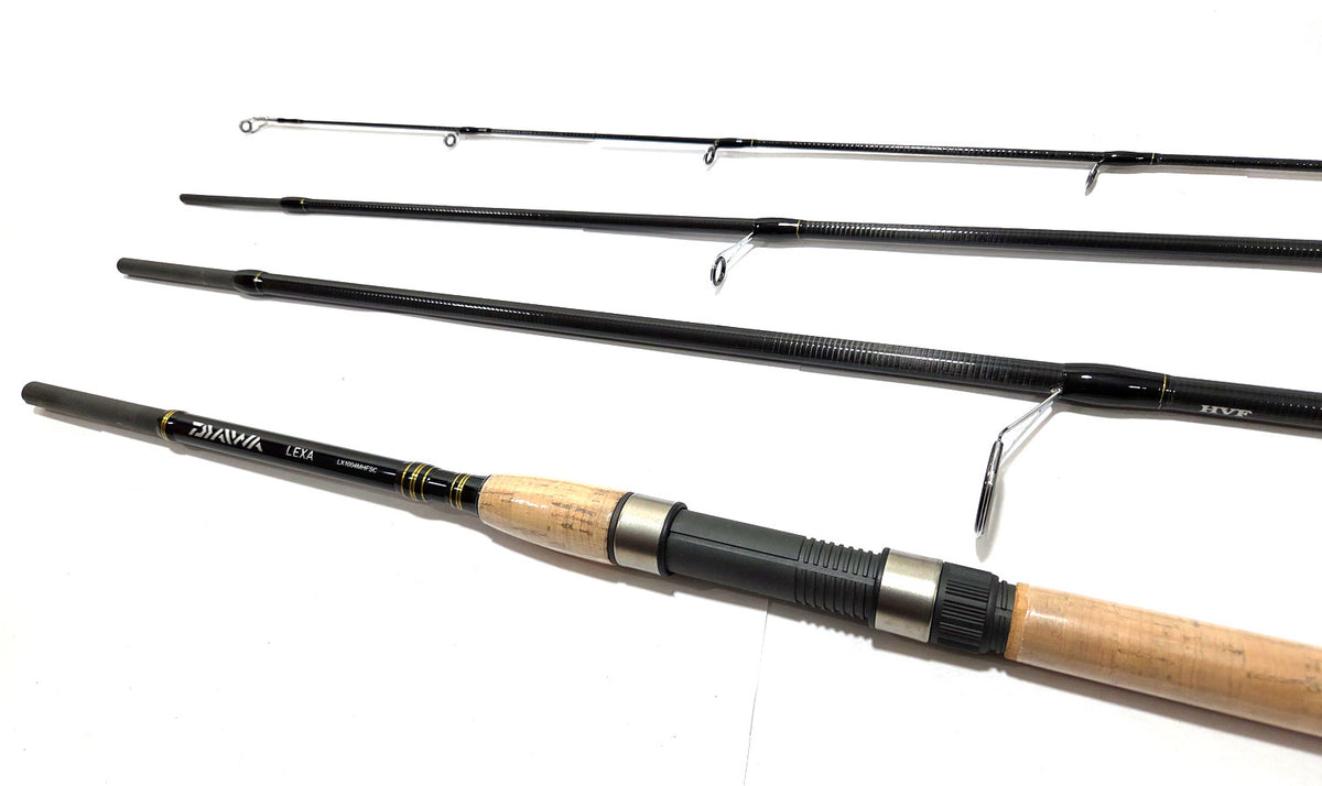 Ex Display Daiwa Lexa Travel Spinning Rod - 10ft / 20-60g / 4 Section - LX1004MHFSC-AX