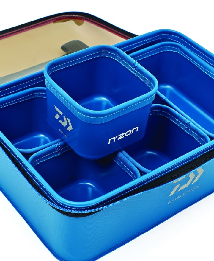 Daiwa N'ZON EVA Bait Protect System - Coarse Fishing Luggage - NZEVABPS-B