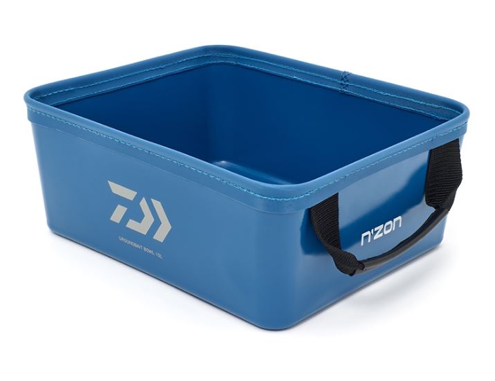 Daiwa N'ZON EVA GroundBait Bowls  - 5lt or 10lt Capacity - Coarse Fishing Luggage