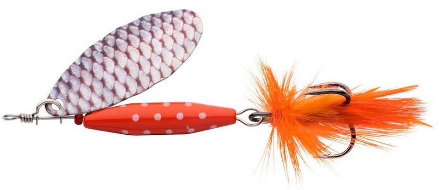 Abu Garcia Reflex Red Spinner Lures - All New Colours & Sizes