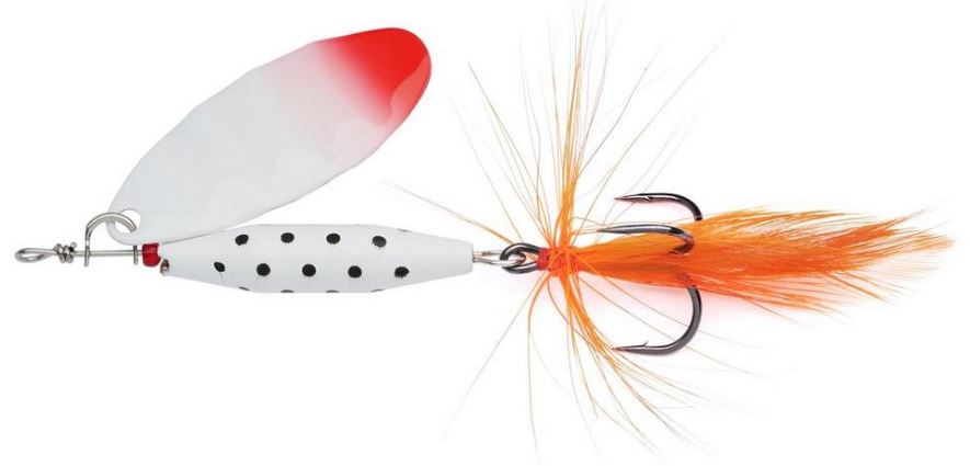 Abu Garcia Reflex White Spinner Lures - All New Colours & Sizes
