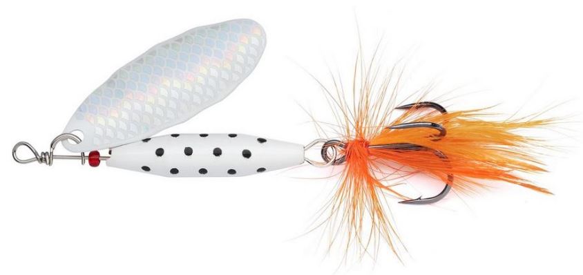 Abu Garcia Reflex White Spinner Lures - All New Colours & Sizes