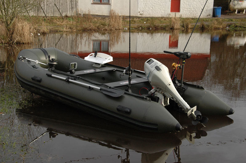 BISON MARINE OLIVE GREEN INFLATABLE FISHING SPORTS AIR RIB BOAT 15ft.
