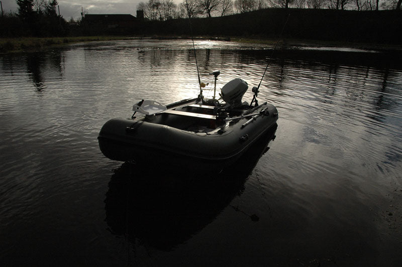 BISON MARINE OLIVE GREEN INFLATABLE FISHING SPORTS AIR RIB BOAT 15ft.