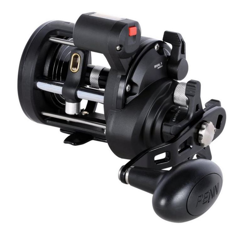 PENN Rival II Mk2 Level Wind Line Counter Multiplier Fishing Reel - All Models
