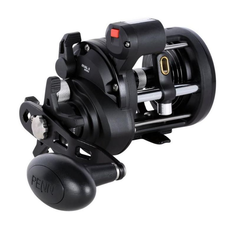 PENN Rival II Mk2 Level Wind Line Counter Multiplier Fishing Reel - All Models